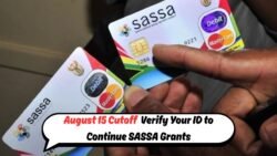 Urgent SASSA Alert: Confirm Your ID by 15 August to Secure Your Grant!