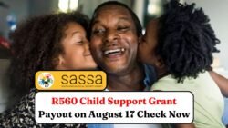 R560 Child Support Grant Payout On August 17, Check Your SASSA Card Now